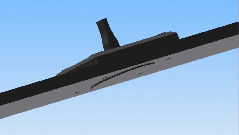 Линейка 180см, Пластик, BLACK