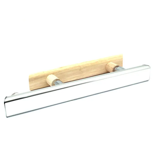 121-516 Ручка для стеклянной двери (магнит, алюминий+дерево)