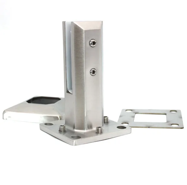 Нержавеющая сталь AISI 304, SS (Матовый хром), 160, Без отверстия в стекле, отклонение