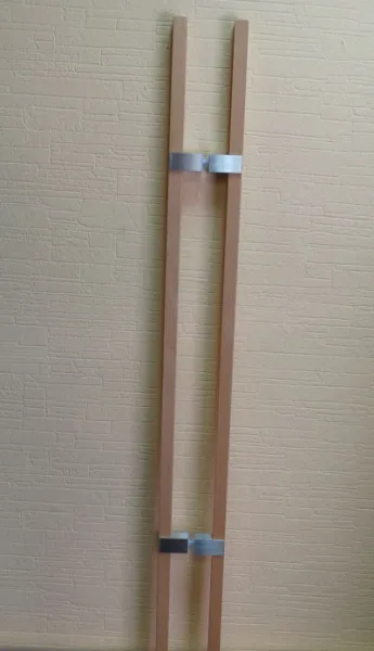 дерево+SUS304, SS (Матовый хром)