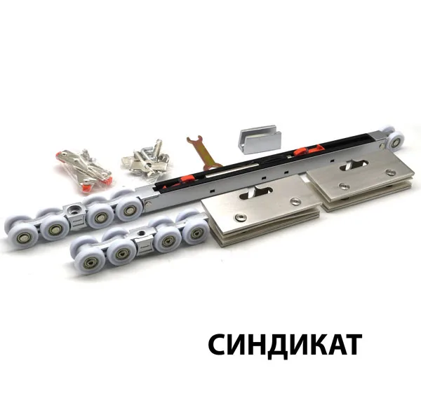 QD-281 Комплект раздвижной системы с доводчиком