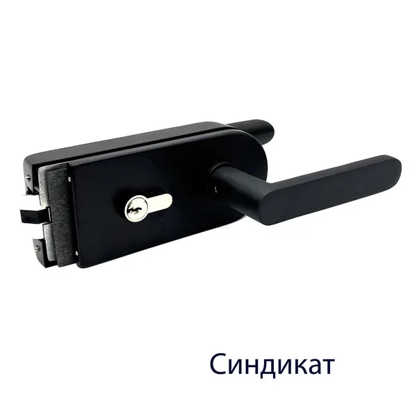 122-1601N Замок с нажимной ручкой и притвором