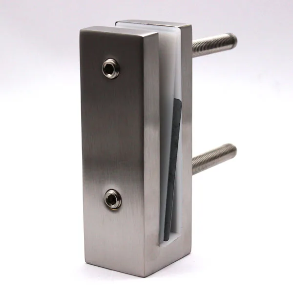 Нержавеющая сталь AISI 304, SS (Матовый хром), Без отверстия в стекле