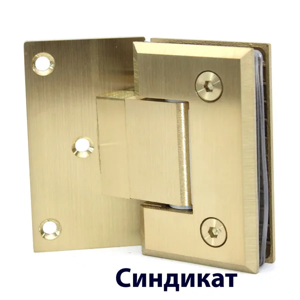 Нержавеющая сталь AISI 304, Matt Brushed Gold, Одностороннее, 135°