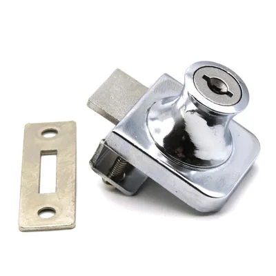 ВЗ122-06 Замок для стеклянной двери (одно стекло)