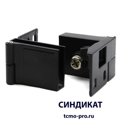 Цинковый сплав, BLACK, Без сверления