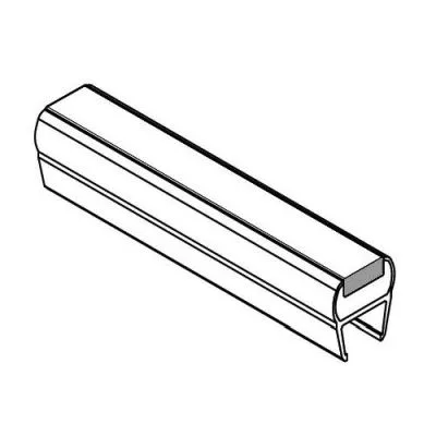 SND214-008BW-8 Профиль магнитный прозрачный 2200мм