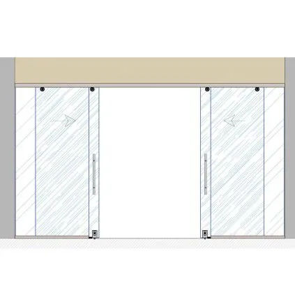 Система лаура в проем две двери