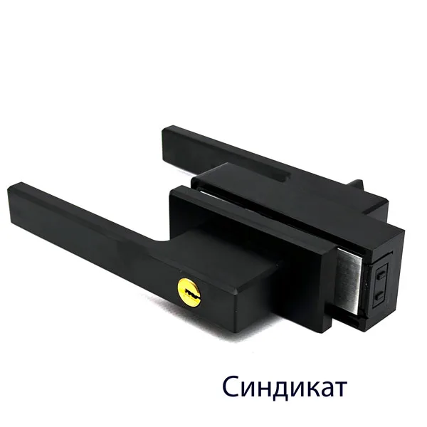 122-3002 Замок с нажимной ручкой и притвором