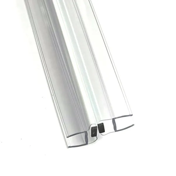 414-008BW-8 Профиль магнитный, 180 градусов, 8 мм Crystal