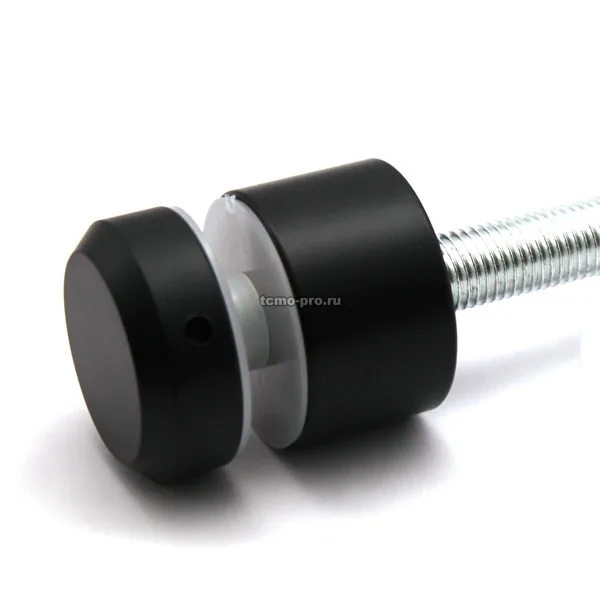 У278-50-16 Стеклодержатель торцевой 50мм Black, 50 мм, AISI 304, Black, М16х200м