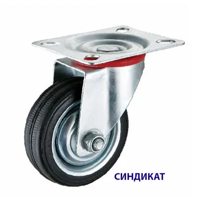SND-003-D160 Колесо промышленное поворотное без тормоза 160мм