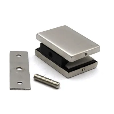 Коннектор S-191P стекло-стена с монтажной пластиной S-191 | Классика