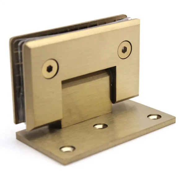 Нержавеющая сталь AISI 304, Matt Brushed Gold, Одностороннее, 90°