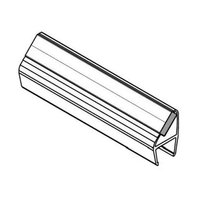 SND214-008A1W-8 Профиль магнитный прозрачный 2200 мм