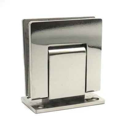 П500-1 петля с гидравлическим доводчиком стена-стекло 90гр AISI-304