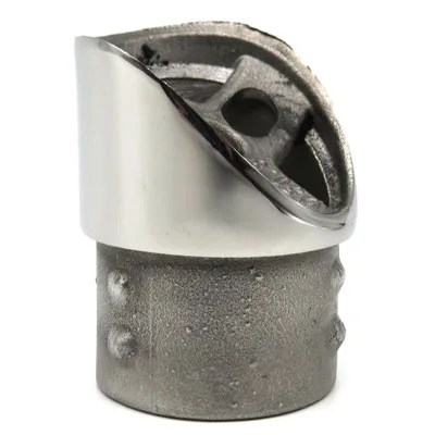 PR70-193 Седловина на 38 стойку под 50 поручень под 30гр