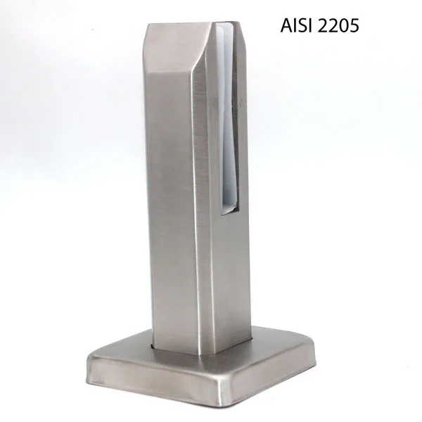 Duplex 2205, SS (Матовый хром), 200, Без отверстия в стекле