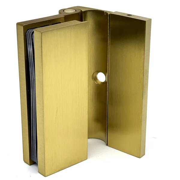 Нержавеющая сталь AISI 304, Matt Brushed Gold, Одностороннее, 90°, Премиум, NEW