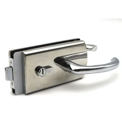 ZMD122-592AF Замок с нажимной ручкой и притвором