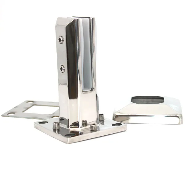 70-312-5-V Стеклодержатель (министойка) без сверления 160мм с рег на плоскости