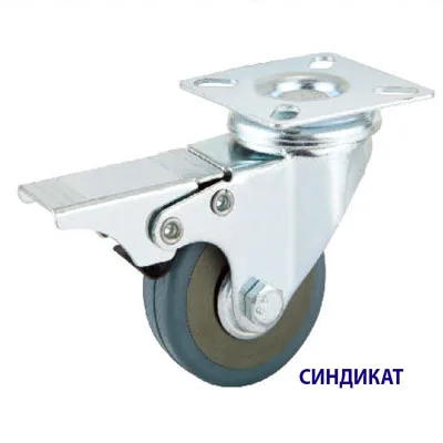 SND-B1902-D65 Колесо поворотное с тормозом